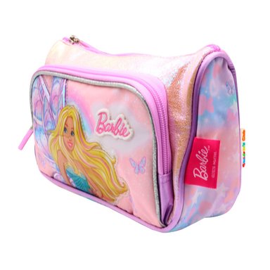 CARTUCHERA ESCOLAR BARBIE HADA ROSADO - 2