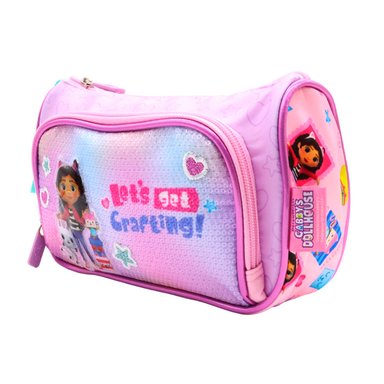 CARTUCHERA ESCOLAR GABBYS DOLLHOUSE CRAFTING CELESTE - 2