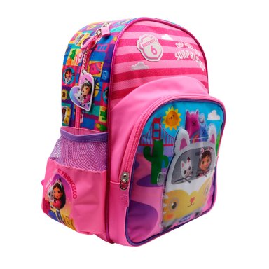 MOCHILA ESCOLAR GABBYS DOLLHOUSE AVENT FUCSIA - 3