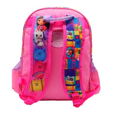 MOCHILA ESCOLAR GABBYS DOLLHOUSE AVENT FUCSIA - 4