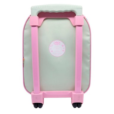 MALETA ESCOLAR CON RUEDAS PEPPA PIG ROSA CLARO - 4