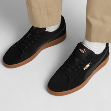 ZAPATILLAS HOMBRE PUMA URBANAS NEGRO SMASH 3.0 CUERO - 7
