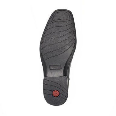 ZAPATOS DE VESTIR HOMBRE PIERRE CARDIN CUERO NEGRO VAS001 NEG - 4