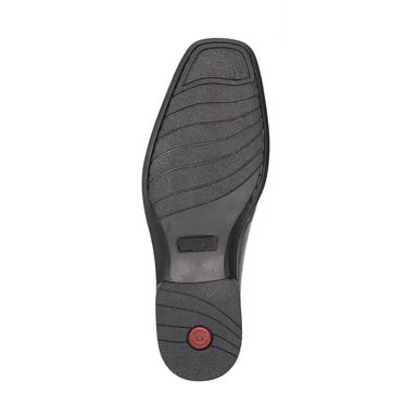 ZAPATOS DE VESTIR HOMBRE PIERRE CARDIN CUERO NEGRO VAS004 NEG - 4