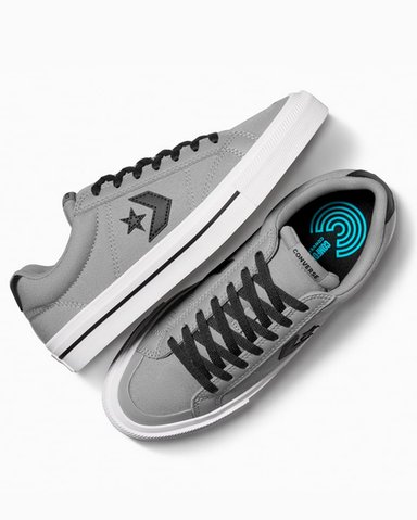 ZAPATILLAS HOMBRE CONVERSE URBANAS GRIS SPORT CASUAL - 5