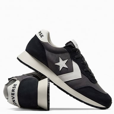 ZAPATILLAS HOMBRE CONVERSE URBANAS NEGRO CUERO - 10