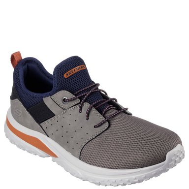 ZAPATILLAS HOMBRE SKECHERS URBANAS GRIS RELAXED FIT SOLVANO - 2