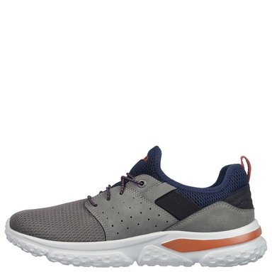 ZAPATILLAS HOMBRE SKECHERS URBANAS GRIS RELAXED FIT SOLVANO - 3
