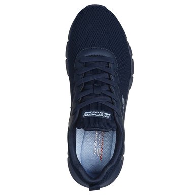 ZAPATILLAS HOMBRE SKECHERS URBANAS AZUL BOBS B FLEX - 4
