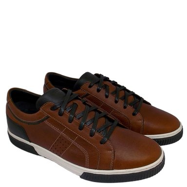ZAPATILLAS HOMBRE DAUSS URBANAS MARRÓN Z1801N CUERO - 2