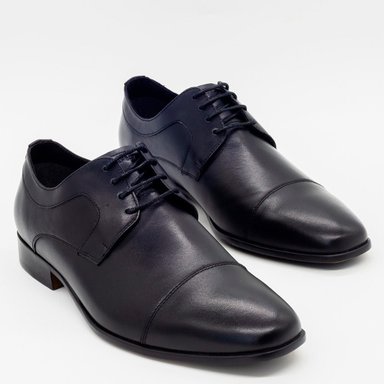 ZAPATOS DE VESTIR HOMBRE DAUSS CUERO NEGRO 3004 - 2