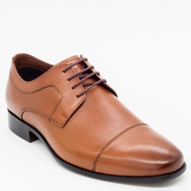 ZAPATOS DE VESTIR HOMBRE DAUSS CUERO MARRÓN 3004A - 3