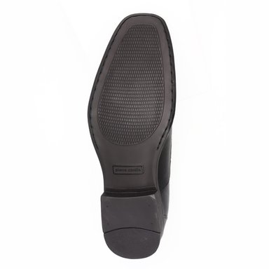 ZAPATOS DE VESTIR HOMBRE PIERRE CARDIN CUERO NEGRO VAR007 NEG - 4