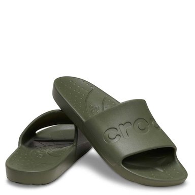 ZUECO HOMBRE CROCS SLIDE ARMY GREEN - 2