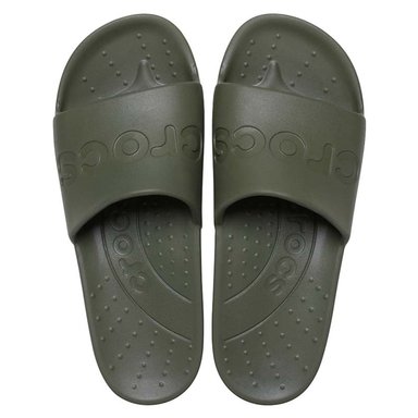 ZUECO HOMBRE CROCS SLIDE ARMY GREEN - 3