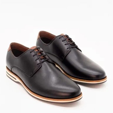 ZAPATO DE VESTIR HOMBRE DAUSS CUERO NEGRO - 3