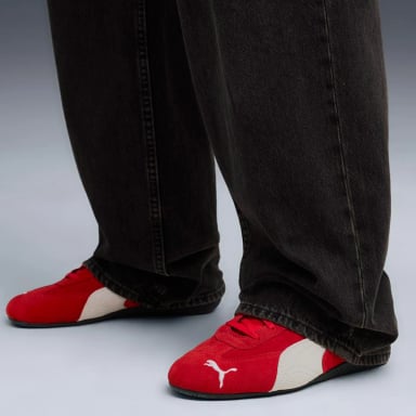 ZAPATILLAS HOMBRE PUMA URBANAS ROJO SPEEDCAT OG CUERO - 2
