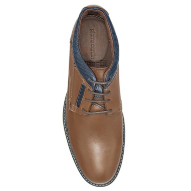 ZAPATOS CASUALES HOMBRE PIERRE CARDIN MARRÓN CN4002 CUERO - 3