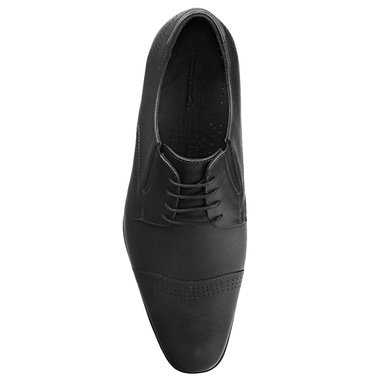 ZAPATOS DE VESTIR HOMBRE PIERRE CARDIN NEGRO VCV001 CUERO - 3