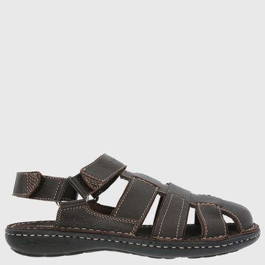 SANDALIAS HOMBRE HUSH-PUPPIES MARRÓN NERI CUERO
