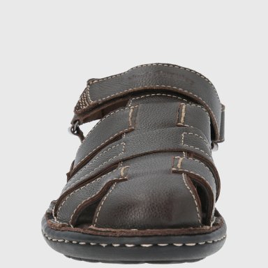 SANDALIAS HOMBRE HUSH-PUPPIES MARRÓN NERI CUERO - 3