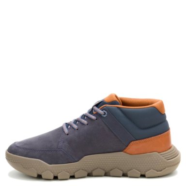 BOTINES HOMBRE CATERPILLAR AZUL HEX LITE CRUISE MID - 3