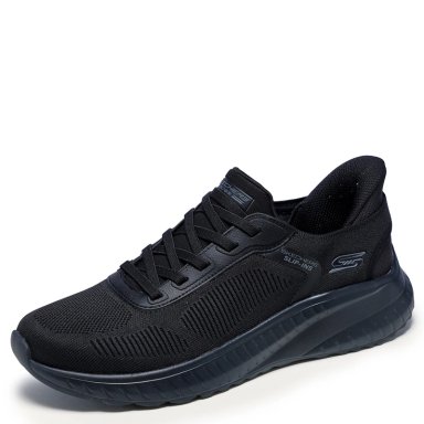 ZAPATILLAS HOMBRE SKECHERS URBANAS NEGRO BOBS SQUAD CHAOS - 4