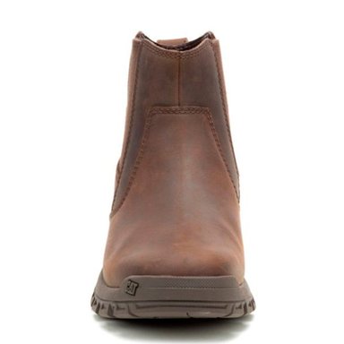 BOTINES HOMBRE CATERPILLAR MARRÓN THRESHOLD CHELSEA CUERO - 3