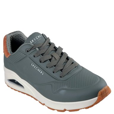 ZAPATILLAS HOMBRE SKECHERS CASUAL OLIVA UNO - 2