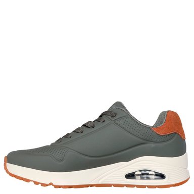ZAPATILLAS HOMBRE SKECHERS CASUAL OLIVA UNO - 4