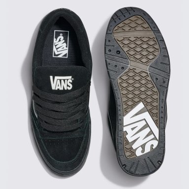 ZAPATILLAS HOMBRE VANS URBANAS NEGRO HYLANE CUERO - 3
