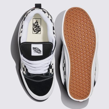 ZAPATILLAS HOMBRE VANS URBANAS NEGRO KNU SKOOL  CUERO - 3