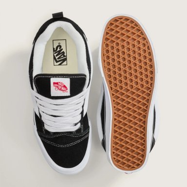 ZAPATILLAS HOMBRE VANS URBANAS NEGRO KNU SKOOL  CUERO - 3