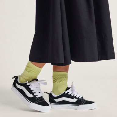 ZAPATILLAS HOMBRE VANS URBANAS NEGRO KNU SKOOL  CUERO - 5