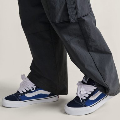 ZAPATILLAS HOMBRE VANS URBANAS AZUL KNU SKOOL  CUERO - 5
