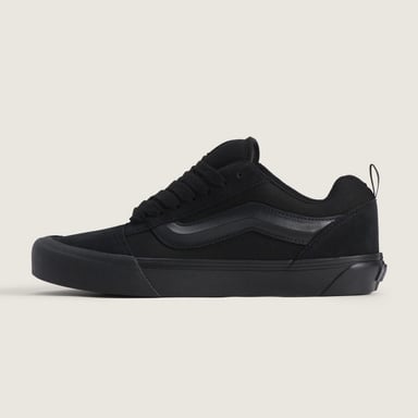 ZAPATILLAS HOMBRE VANS URBANAS NEGRO KNU SKOOL CUERO - 2
