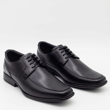 ZAPATOS DE VESTIR HOMBRE DAUSS NEGRO 9001C CUERO - 2