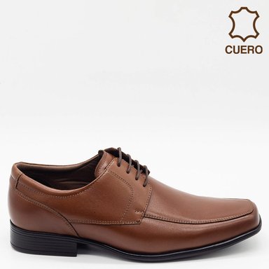 ZAPATOS DE VESTIR HOMBRE DAUSS MARRÓN 9001CA CUERO - 1