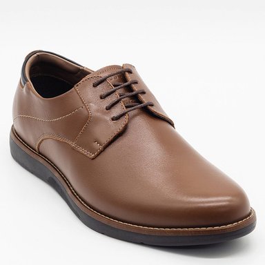 ZAPATOS DE VESTIR HOMBRE DAUSS MARRÓN 3705C CUERO - 3