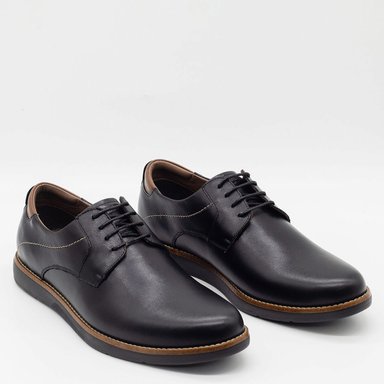 ZAPATOS DE VESTIR HOMBRE DAUSS NEGRO 3705CA CUERO - 2