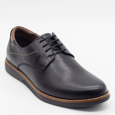 ZAPATOS DE VESTIR HOMBRE DAUSS NEGRO 3705CA CUERO - 3