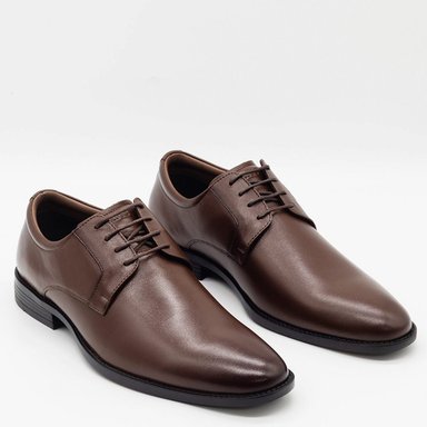 ZAPATOS DE VESTIR HOMBRE DAUSS MARRÓN 4502A CUERO - 2
