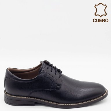 ZAPATOS DE VESTIR HOMBRE DAUSS NEGRO 4601A CUERO - 1