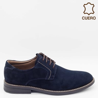 ZAPATOS DE VESTIR HOMBRE DAUSS AZUL 4601AB CUERO - 1