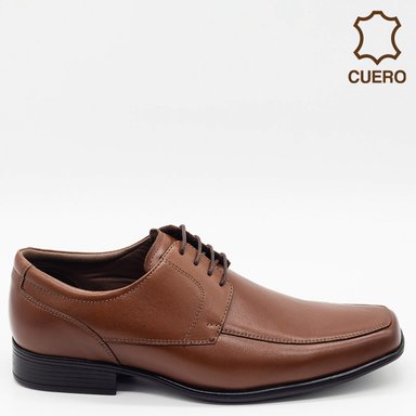 ZAPATOS DE VESTIR HOMBRE DAUSS MARRÓN 9001ZA CUERO - 1