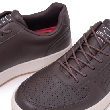 ZAPATILLAS HOMBRE OSCAR DE LA RENTA CASUALES CAFÉ ODLR-A40-952 - 4