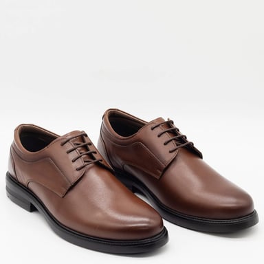 ZAPATOS DE VESTIR HOMBRE DAUSS MARRÓN 4303 CUERO - 2