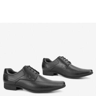 ZAPATOS DE VESTIR HOMBRE PIERRE CARDIN NEGRO VEM007 CUERO - 2