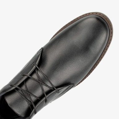 ZAPATOS DE CUERO HOMBRE PIERRE CARDIN NEGRO C11001 - 6