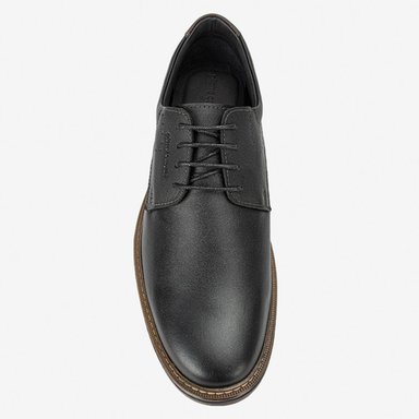 ZAPATOS CASUALES HOMBRES PIERRE CARDIN CUERO NEGRO CL7002 - 4